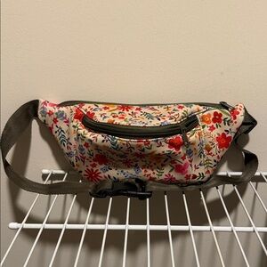 Floral Print Waist Bag